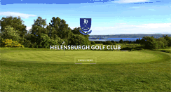 Desktop Screenshot of helensburghgolfclub.co.uk